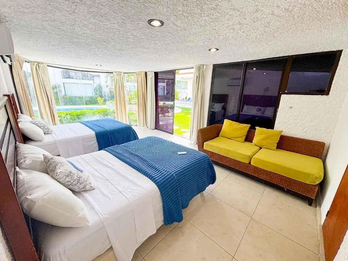 Vakantiehuis Villa Espaciosa En Cancun A Pasos Del Mar Mexico